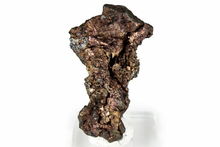 Iridescent Chalcocite Crystal Cluster - Flambeau Mine, Wisconsin #343260